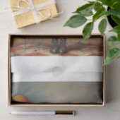 ベビーピエロとバルーン – Decompage - 薄葉紙 (ギフト)