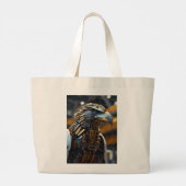 ベビーピカチュウが魔法の牧草地に» ラージトートバッグ (裏面)