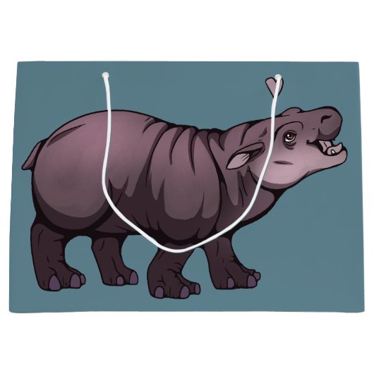 ベビーピギーヒッポ ラージペーパーバッグ (正面)