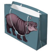 ベビーピギーヒッポ ラージペーパーバッグ (裏面アングル)