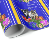 ベビーピグミーヤッツクリスマスラッピング紙 ラッピングペーパー (ロールコーナー)