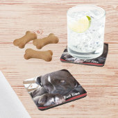 ベビーピットブル子犬 コースター