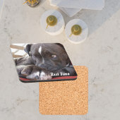 ベビーピットブル子犬 コースター