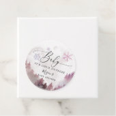 ベビーピンクの冬のシャワー外は寒い フェイバータグ (インサイチュ)