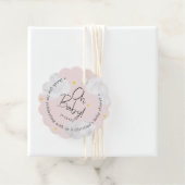 ベビーピンククラウドオベビーサンキュー フェイバータグ (インサイチュ)