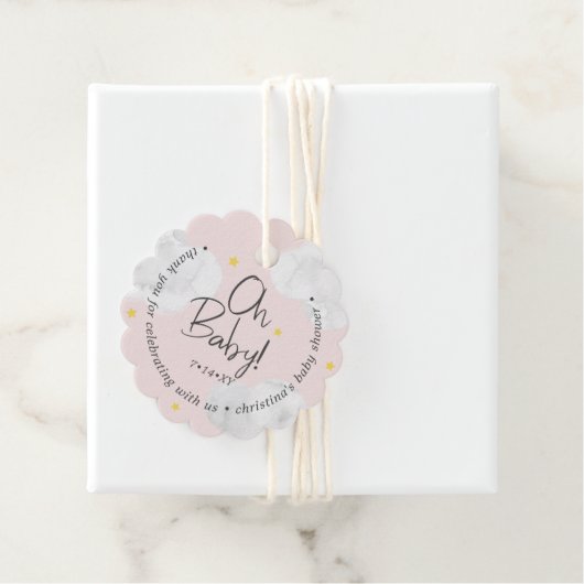 ベビーピンククラウドオベビーサンキュー フェイバータグ (インサイチュ)