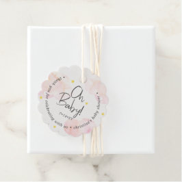 ベビーピンククラウドオベビーサンキュー フェイバータグ