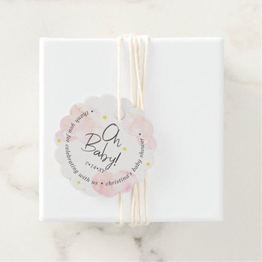 ベビーピンククラウドオベビーサンキュー フェイバータグ (インサイチュ)