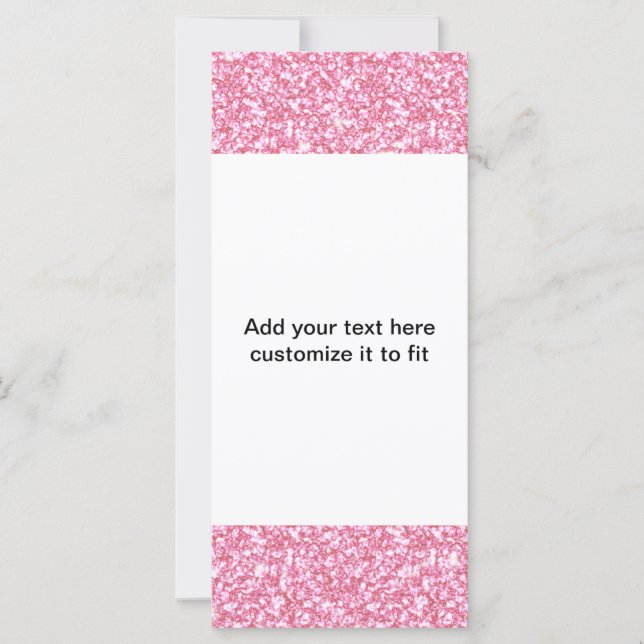 ベビーピンクグリッター印刷 (正面)
