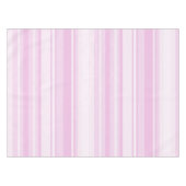 ベビーピンクストライプ色 テーブルクロス (正面(横))