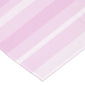 ベビーピンクストライプ色 テーブルクロス (アングル)