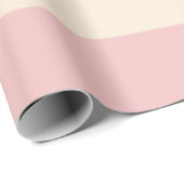 ベビーピンクストライプ色 ラッピングペーパー (ロールコーナー)