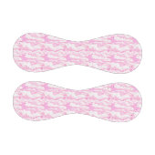 ベビーピンクハッピークラウドバックグラウンド 野球ボール (パネル)