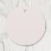 ベビーピンクパンパスグラスギラフェベビーシャワー フェイバータグ (裏面)