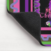 ベビーピンクビューティフルメリークリスマスハクナマタタ マウスパッド (コーナー)