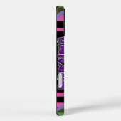 ベビーピンクビューティフルメリークリスマスハクナマタタ Case-Mate iPhoneケース (裏面 / 右)