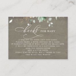 ベビーピンクフローラ多肉用書籍 エンクロージャーカード