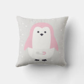 ベビーピンクペンギン装飾用クッション クッション (裏面)