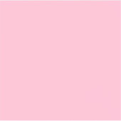 ベビーピンク無地の色 シール (正面)