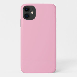 ベビーピンク無地の色 iPhone 11 ケース