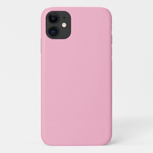 ベビーピンク無地の色 Case-Mate iPhoneケース (裏面)