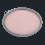 ベビーピンク無地の(色) 卵形バックル<br><div class="desc">ベビーピンク無地の(色)</div>