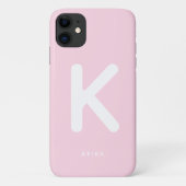 ベビーピンク モノグラム フォンケース Case-Mate iPhoneケース (裏面)