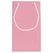 ベビーピンクAガールスプリンクルシャワーパーティー スモールペーパーバッグ (裏面)