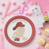 ベビーファイヤーファイタートラックカスタム紙プレート ペーパープレート (パーティー)