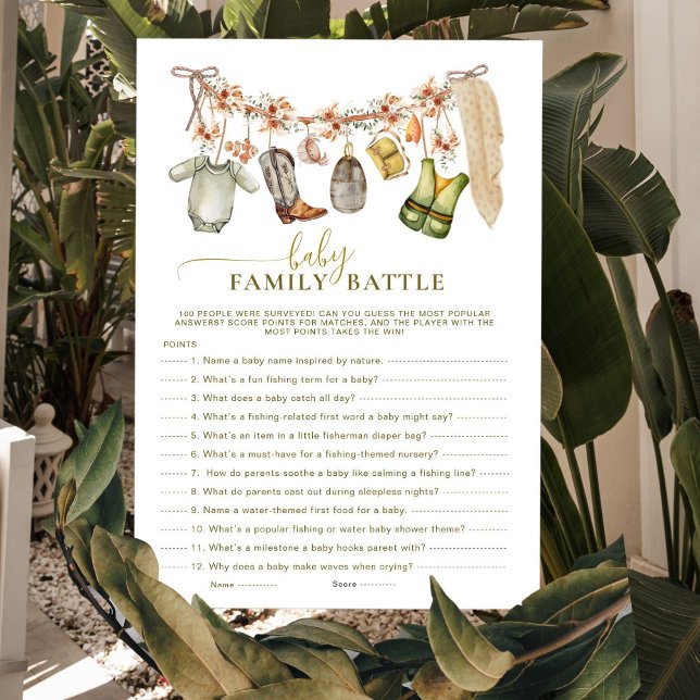 ベビーファミリーバトルリール励起魚釣りシャワー (クリエイターアップロード済み)