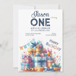 ベビーファン ファーストバースデー 招待状