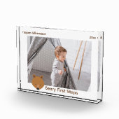 ベビーファーストステップベアークリスマス フォトブロック (右)