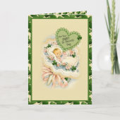 ベビーファーストセントパトリックのデイカードヴィンテージ カード (正面)