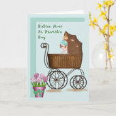 ベビーファーストセントパトリックのデイカード カード (黄色い花)