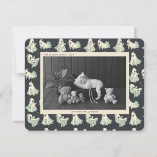 ベビーファーストハロウィン不気味ベビー写真 シーズンカード