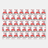 ベビーファーストバレンタインデー誕生日ファースト誕生日 ラッピングペーパーシート (正面2)