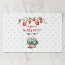 ベビーファーストバースデーパーティー紙ランチョンマット