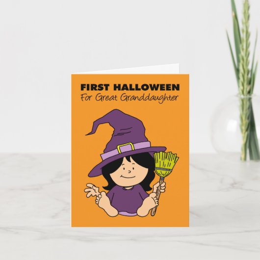 ベビーファースト素晴らしハロウィングランドドーターウィッチ シーズンカード (正面)