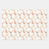 ベビーフェアリーティーカップストロベリーフィールド子供部屋 ラッピングペーパーシート (正面)