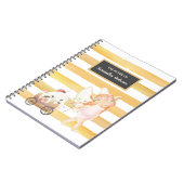 ベビーフェアリー&バニーマジカルノート ノートブック (左側)