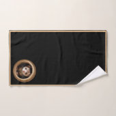 ベビーフェレット顔キュートフェレット バスタオルセット (ハンドタオル)