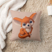 ベビーフェンネックキツネ クッション (ブランケット)