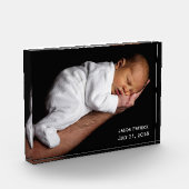 ベビーフォトアクリルフォトブロック フォトブロック (左)