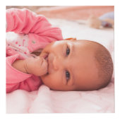 ベビーフォトキューブ(頭からつま先まで) フォトキューブ (正面)