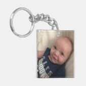 ベビーフォトキーチェーンギフトお母さんやお祖母さん キーホルダー (正面左)