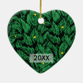 ベビーフォトギフトラベル&グランパ用オーナメント セラミックオーナメント (裏面)