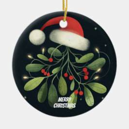 ベビーフォトクリスマスミスタントーロビンリース セラミックオーナメント