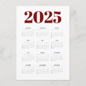 ベビーフォトクリスマスミスタントー雪 メニュー (裏面)