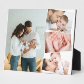 ベビーフォトコラージュと垂直ZigZagプラーク フォトプラーク (側面)