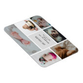 ベビーフォトコラージュキープザー名誕生日 マグネット (右側)